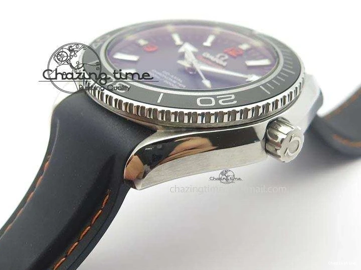 0118 Planet Ocean SS Bp Maker 45mm Black Bezel Orange Numbers On Black Rubber Strap A Popular 8220